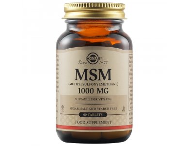 Solgar MSM 1000mg 60tabs