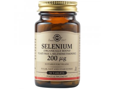 Solgar Selenium 200mg 50tabs