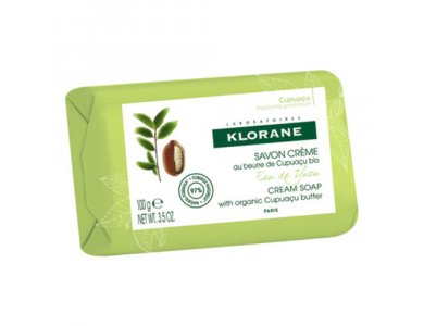 Klorane Cupuacu Savon Creme Eau de Yuzu, Στέρεη πλάκα σαπουνιού, 100gr