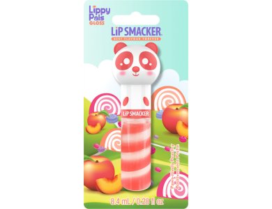 LipSmacker Lippy Pal Swirl Gloss Panda-Itively Peachy, Βάλσαμο για τα χείλη, 4gr
