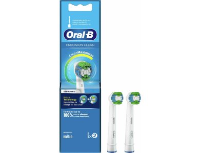 Oral-B Precision Clean Ανταλλακτικές Κεφαλές, 2τεμ