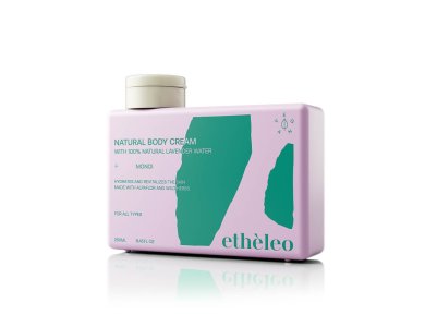 Etheleo Monoi Natural Body Cream Ενυδατική Κρέμα Σώματος, 250ml