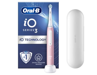Oral-B iO Series 2 Clean & Gentle Ηλεκτρική Οδοντόβουρτσα Calm Pink, 1τμχ