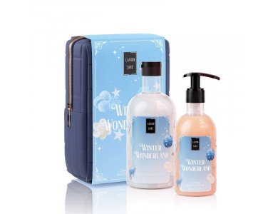 Lavish Care Winter Wonderland Christmas Set, Αφρόλουτρο 500ml & Κρέμα Σώματος 300ml, 1σετ