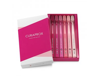 Curaprox CS 5460, Οδοντόβουρτσα, Ροζ, 6τμχ