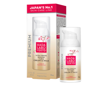Hada Labo Tokyo Ultra Firming Premium Booster 7XHA Day Cream-in-Milk, Αναζωογονητική & Συσφικτική Κρέμα ημέρας, 50ml