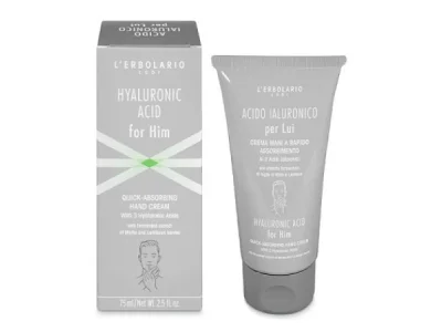 L'Erbolario Acido Ιaluronico Ανδρική Κρέμα Χεριών 75ml