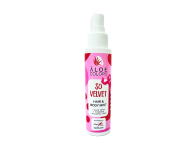 Aloe+Colors Hair & Body Mist So Velvet Limited Edition ΑΛΜΑ ΖΩΗΣ, Σπρέι Σώματος & Μαλλιών, 100ml