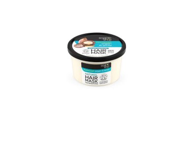 Organic Shop Organic Argan & Amla, Μάσκα Θρέψης Argan & Ινδικό Φραγκοστάφυλο, Δύναμη & Στιγμιαία Λάμψη, 250ml
