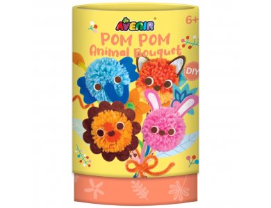 Avenir Pom Pom Animal Bouquet 6m+, 1τμχ