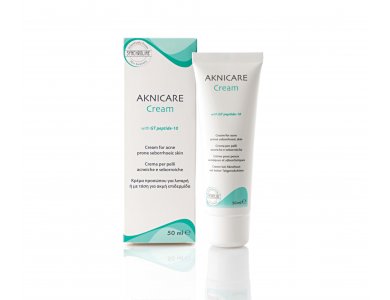 Synchroline Aknicare Cream, Σμηγματορρυθμιστική/Eνυδατική Κρέμα 50ml