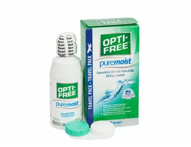 Opti-Free Pure Moist Travel Pack, All Day Comfort, 90ml