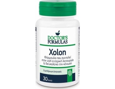 Doctor's Formulas Xolon - Φόρμουλα Δυσκοιλιότητας 30 tabs