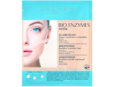 Talika Bio Enzymes Brightening Mask, Μάσκα Προσώπου Βελτίωσης Χρωματικών Κηλίδων & Φωτεινότητας, 1τεμ