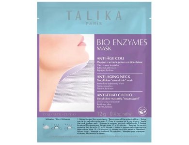 Talika Bio Enzymes Anti-Aging Neck Mask, Αντιγηραντική Μάσκα Λαιμού, 1τεμ