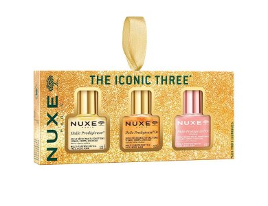 Nuxe Xmas Promo Huile Prodigieuse 10ml & Huile Prodigieuse Or 10ml & Huile Prodigieuse Or Florale, Ξηρό Λάδι για Πρόσωπο, Σώμα & Μαλλιά10ml