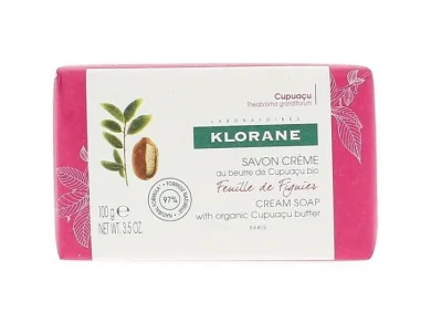 Klorane Savon Creme de Figuier, Στέρεη πλάκα σαπουνιού, 100gr