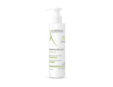 A-Derma Dermalibour+ Cica-Gel Moussant, Εξυγιαντικό Αφρίζον Τζελ Καθαρισμού για Πρόσωπο & Σώμα, 200ml