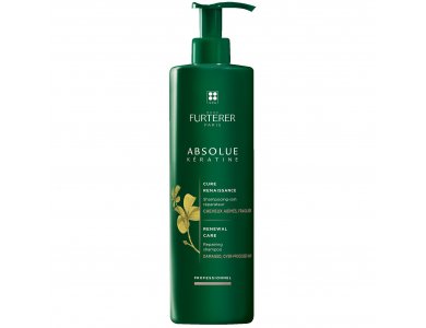 Rene Furterer Absolue Keratine Renewal Care Repairing Shampoo for Damaged, Over-Processed Hair 600ml