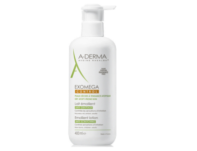 A-Derma Exomega Control Lait Emollient Anti-Scratching Μαλακτικό Γαλάκτωμα για Ξηρό Δέρμα, 400ml