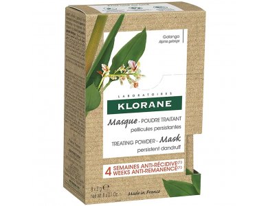 Klorane Galanga, Μάσκα-Πούδρα για Λιπαρή και Ξηρή Πιτυρίδα, 24gr