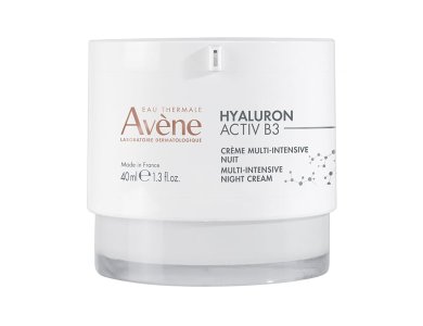 Avene Hyaluron Activ B3 Night Cream, Εντατική Κρέμα Νύχτας, 40ml