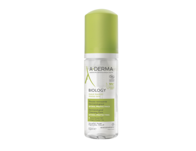 A-Derma Biology Hydra-Protective Cleansing Foam, Αφρός Καθαρισμού, 150ml