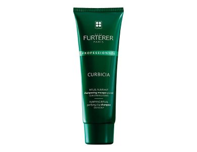 Rene Furterer Curbicia, Σαμπουάν - Μάσκα καθαρισμού για Λιπαρά Μαλλιά με Απορροφητική Άργιλο, 250ml