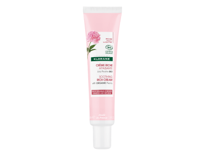 Klorane Pivoine Bio Creme Riche Apaisant, Καταπραϋντική Κρέμα για Ευαίσθητο & Ξηρό Δέρμα, 40ml