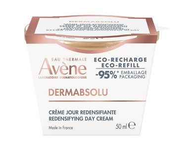 Avene Dermabsolu Eco-Recharge Eco-Refill Redensifying Day Cream, Επαναγεμιζόμενο Bάζο Kρέμας Hμέρας Aναπλήρωσης Όγκου, 50ml