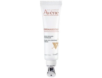 Avene DermAbsolu Filler Eye Contour Cream, Κρέμα Ματιών για Ρυτίδες, Μαύρους Κύκλους & Σακούλες, 15ml
