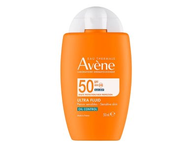 Avene Eau Thermale Ultra Fluid Oil Control Αντηλιακή Κρέμα Προσώπου SPF50+, 50ml