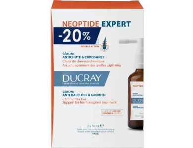 Ducray Promo (-20%) Neoptide Expert Anti-hair Loss & Growth Serum Ορός Τριχόπτωσης & Ανάπτυξης Μαλλιών, 2x50ml