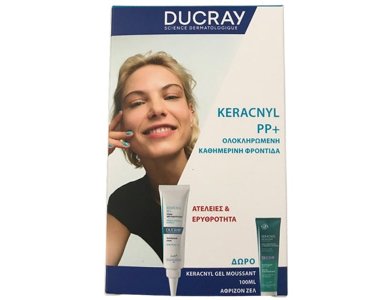 Ducray Promo Keracnyl PP+ Kρέμα Προσώπου κατά των Ατελειών, 30ml & Δώρο Gel Moussant Kαθαριστικό Προσώπου & Σώματος, 100ml, 1σετ