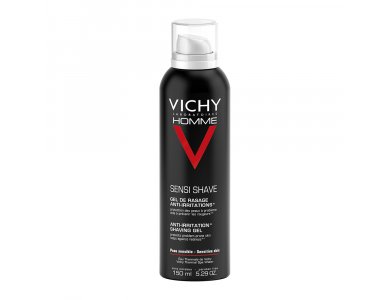 Vichy Homme Sensi Shave Gel Τζελ Ξυρίσματος κατά των ερεθισμών, 150ml