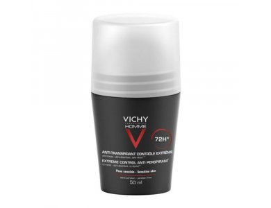 Vichy Homme 72h Deodorant Roll-on for extreme anti-perspirant 50ml