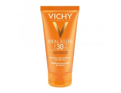 Vichy Ideal Soleil Αντηλιακή Κρέμα Προσώπου SPF30 για Ματ Αποτέλεσμα, για Μικτή & Λιπαρή Επιδερμίδα, 50ml