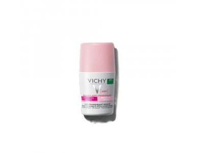 Vichy Beauty Anti-Perspirant 48h Ideal Finish Roll-on, Αποσμητικό 48ωρης Προστασίας, 50ml