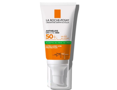 La Roche Posay Anthelios UVMune 400 SPF50+ Αντηλιακή Gel Κρέμα Προσώπου για Ματ Αποτέλεσμα, 50ml