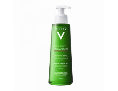 Vichy Normaderm Phytosolution Gel, Καθαρισμού Προσώπου για Λιπαρές επιδερμίδες με Τάση Ακμής 200ml