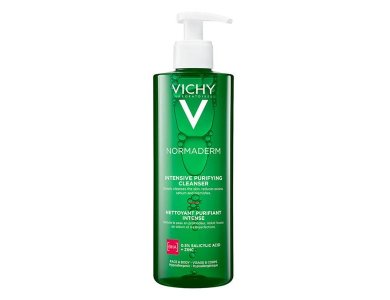 Vichy Normaderm Phytosolution Gel, Καθαρισμού Προσώπου για Λιπαρές επιδερμίδες με Τάση Ακμής 400ml