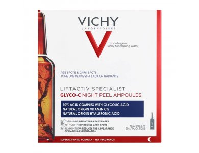 Vichy Liftactiv Specialist Glyco-C Night Peel Ampoules 2ml x 30amps