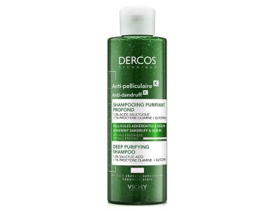 Vichy Dercos Anti-Dandruff Κ Αντιπιτυριδικό Σαμπουάν για Ευαίσθητο Τριχωτό, 250ml