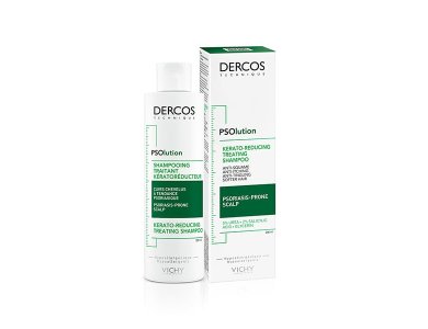 Vichy Dercos PSOlution Shampoo Keratoreducing Treatment Σαμπουάν για Τριχωτό με Τάση Ψωρίασης, 200ml
