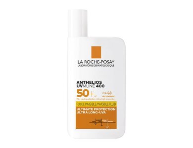La Roche Posay Anthelios Uvmune 400 Fluid Invisible SPF50+, Αντηλιακό Γαλάκτωμα Προσώπου Με Άρωμα, 50ml