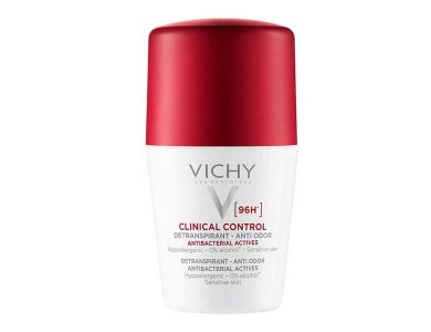 Vichy Clinical Control 96h Detranspirant Anti-Odor Deodorant, Αποσμητικό για Ευαίσθητες Επιδερμίδες, 50ml