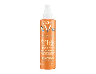 Vichy Capital Soleil Weter Fluid Spray, Παιδικό Αντηλιακό SPF50+ 200ml