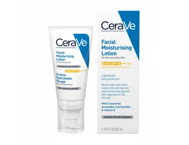 CeraVe Facial Moisturising Lotion Ενυδατική Κρέμα Προσώπου με Δείκτη Προστασίας SPF50, 52ml