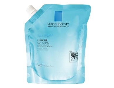 La Roche-Posay Lipikar Surgras Cream Wash Refill Anti-Dryness, Καθαριστικό Προσώπου & Σώματος, 400ml