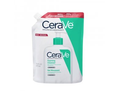 Cerave Foaming Cleanser Refill, Καθαριστικό Gel Προσώπου & Σώματος, 473ml